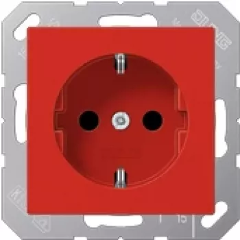 Jung SCHUKO-pistorasia 16A 250V kosketussuojalla A 1520 BF KI RT (A1520BFKIRT)