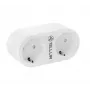 Tellur WiFi AC kaksoispistorasia, energiankulutuksen mittaus, 16A, 2400W