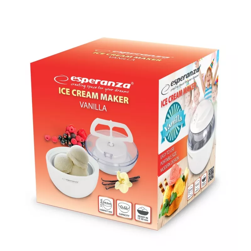 Jäätelökone Esperanza VANILLA EKI001 (malli EKI001) ESPERANZA