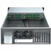 Palvelinkotelo Inter-Tech 4U-4408 rack musta, hopea