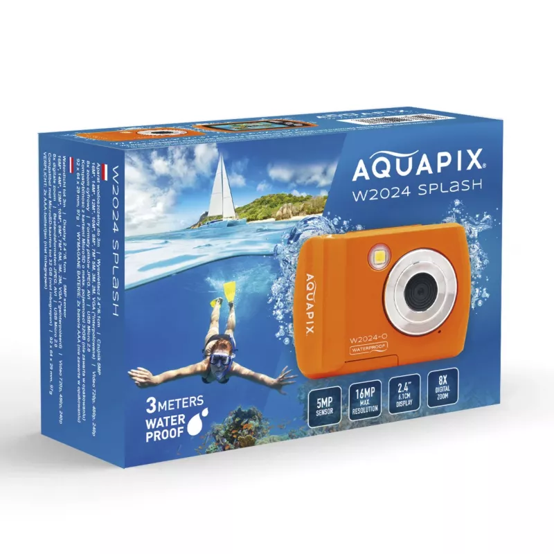Kompaktikamera Easypix W2024 Splash 5 MP CMOS 1280 x 720 pikseliä