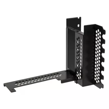 CableMod CM-VPB-HDK-R pystysuuntainen näytönohjaimen kiinnike PCIe x16 -riser-kaapelilla, 1x DisplayPort, 1x HDMI, Mini Tower, musta