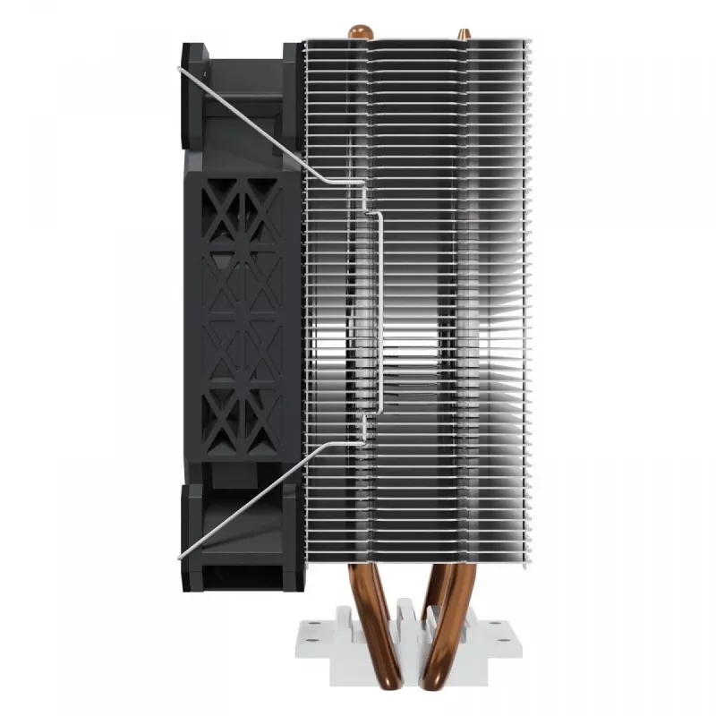 Jäähdytyssiili SAVIO SAVGCOFROSTX2 120 mm musta, 2 lämpöputkea, 800–1800 RPM, 4‑Pin