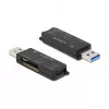 Kortinlukija DeLOCK SuperSpeed USB SD Micro SD MS