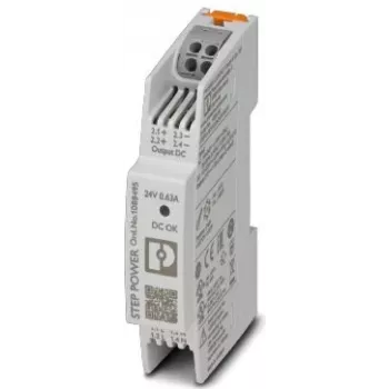 Phoenix Contact STEP3-PS/1AC/24DC/0.63/PT virtalähde 15 W valkoinen (1088495)