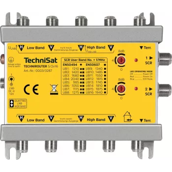 Reititin TechniSat TechniRouter 5/2x16