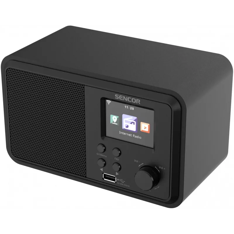 Pöytäradio SENCOR SIR 5100WDB — 4 W, Wi‑Fi, FM