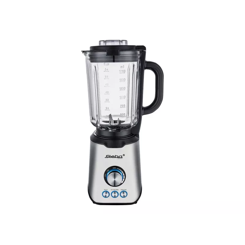 Steba Premium MX 4 plus -tehosekoitin ruostumaton teräs/musta (281400)