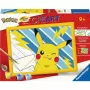 Maalaussarja Ravensburger CreArt — Frecher Pikachu (malli 25557) maalaa numeroilla -sarja