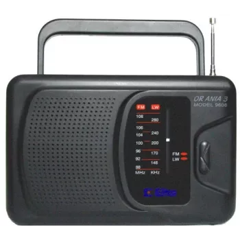 Radio verkko- ja paristokäyttö FM, LW Eltra Ania