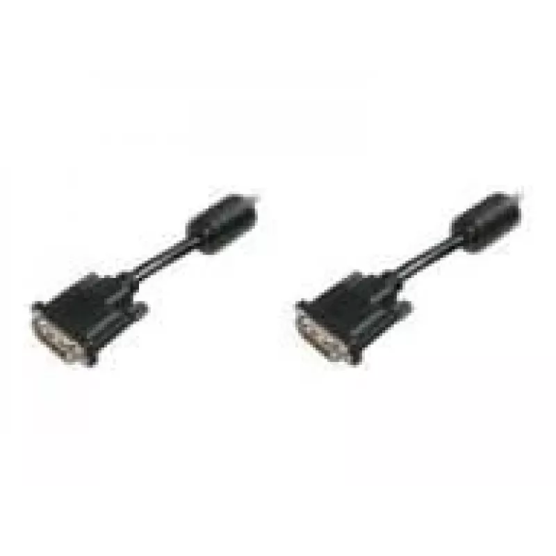 ASSMANN näyttökaapeli DVI St/St 3m Dual Link 2 ferriittiydin liitäntäkaapeli K8 bulk 24+1 (AK-320101-030-S)