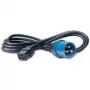 Virtajohto Bachmann 346.112 musta sininen 3 m IEC 309 C19