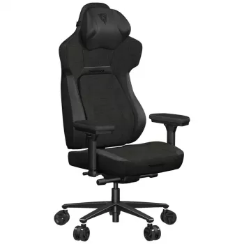 Thunder X3 CORE Loft -pelituoli, yleismalli — pehmustettu istuin ja selkänoja, korkeus 134–144 cm, istuimen leveys 55 cm, musta