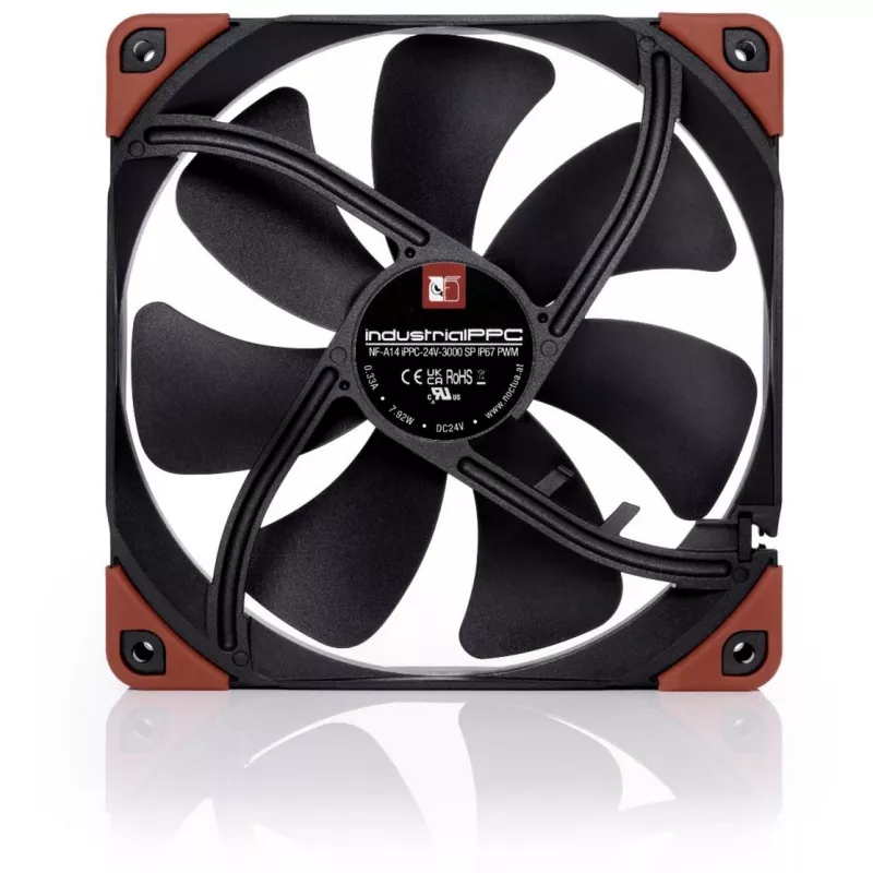 Noctua NF-A14 industrialPPC-24V-3000 SP 140mm kotelotuuletin