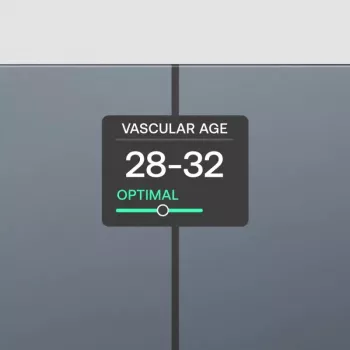 Elektroninen henkilövaaka Withings Body Comp neliömäinen musta