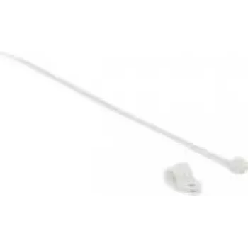 Ruuvikiinnitteinen kaapelinippuside DeLOCK 18865 nailon valkoinen 22 mm 10 kpl
