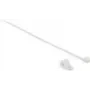 Ruuvikiinnitteinen kaapelinippuside DeLOCK 18865 nailon valkoinen 22 mm 10 kpl