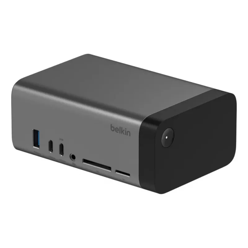 Belkin Connect USB Type-C -keskitin 10000 Mbit/s harmaa