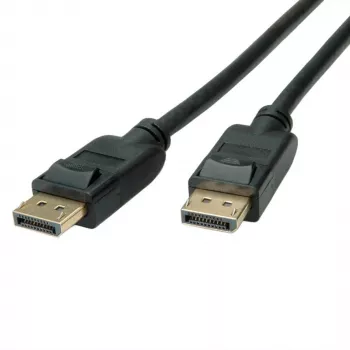 ROLINE - DisplayPort-kaapeli - DisplayPort (M) - DisplayPort (M) - DisplayPort 1.3 - 2 m - 4K-tuki - musta (11.04.5811)