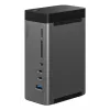 Belkin Connect USB Type-C -keskitin 10000 Mbit/s harmaa