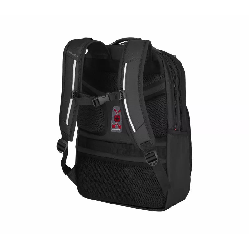 Vapaa-ajan reppu Wenger SwissGear Cosmic musta polyesteri PVC rPET