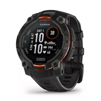 Garmin Instinct® 3 – 45 mm, Solar-kello musta