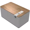 Klipsch the Three Plus Premium Bluetooth -kaiutinjärjestelmä pähkinä USB RCA...