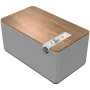 Klipsch the Three Plus Premium Bluetooth -kaiutinjärjestelmä pähkinä USB RCA...