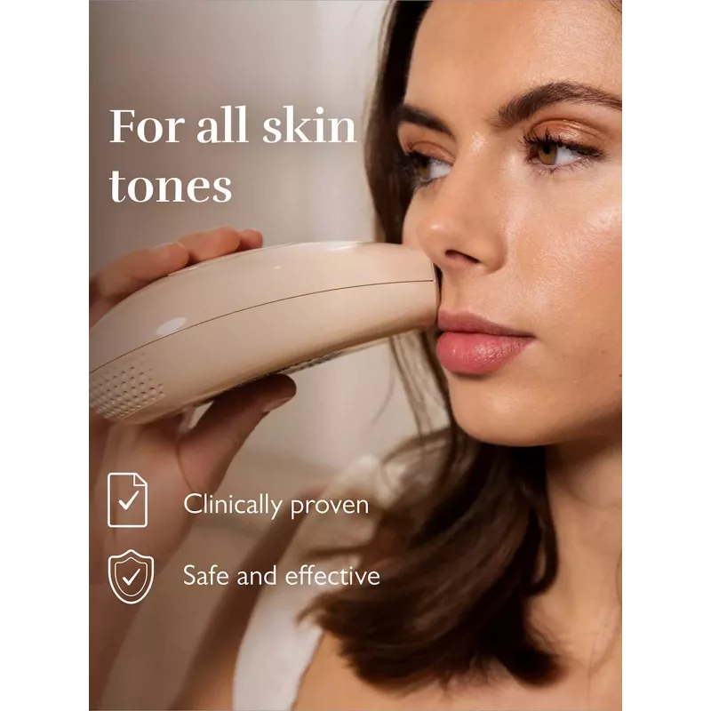 Silk'n IPL Infinity Fast epilaattori 600k välähdystä, ihonsävytunnistin, beige