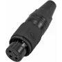 XLR 3-pin liitin Omnitronic IP 30208436 – asennettava kojerasia audiolaitteille