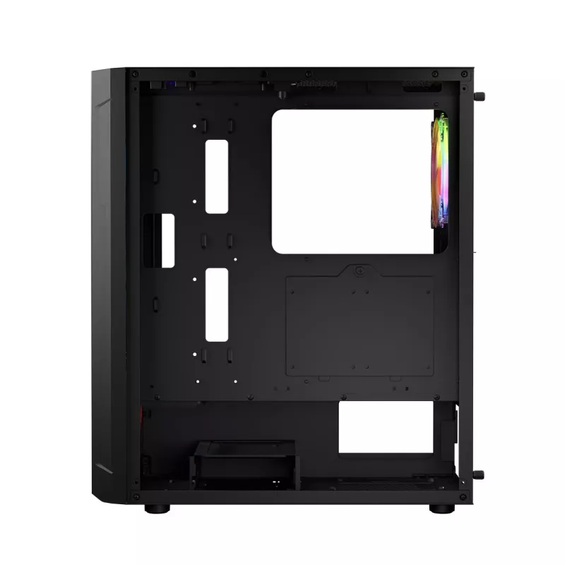 Logic ARAMIS ARGB MINIDI USB 3.0 kotelo musta