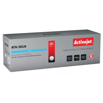 Activejet ATH-381N värikasetti (korvaa HP 312A CF381A; Supreme; 2 700 sivua; syaani)