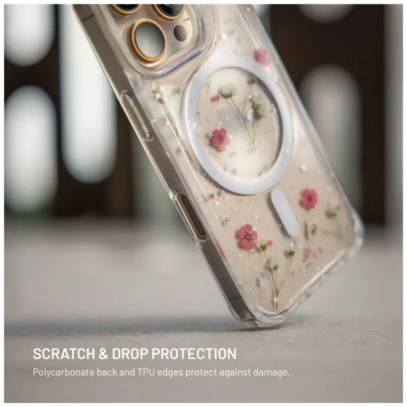 Takakansi FIXED Apple iPhone Air - TPU, MagBloom-yhteensopiva, Blush Plum