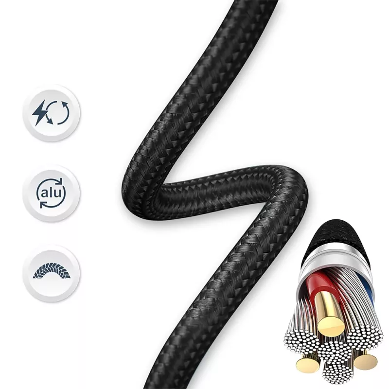 Tellur TLL155781 USB-C–Lightning-kaapeli 1 m 3 A