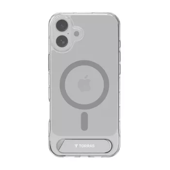 Torras PSTAND SERIES X00FX1932 kirkas suojakotelo iPhone 16:lle
