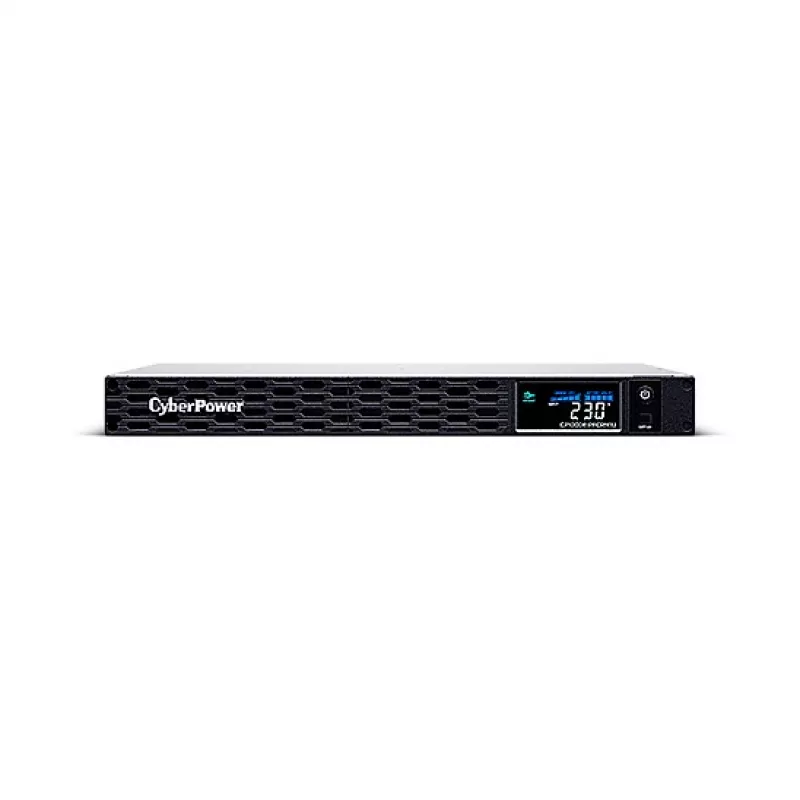 Keskeytymätön virransyöttö CYBERPOWER CP1000EIPFCRM1U 1000VA 600W, rack/torni, AVR, USB