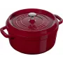 Pyöreä valurautapata STAUB La Cocotte 6,7 l, kastanjanruskea, ZWILLING