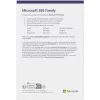Microsoft 365 Family Box Pack 1 vuosi enintään 6 henkilölle Android iOS Windows MacOS