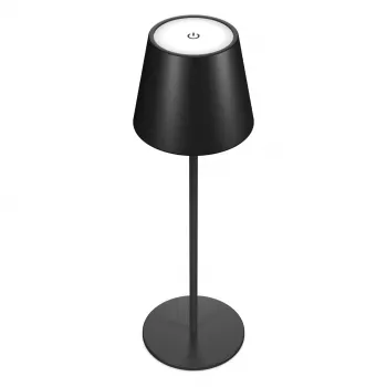 RealPower TableLight 360 3W LED-pöytävalaisin musta IP44