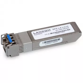LANCOM SFP-LX-LC10 SFP+ lähetin-vastaanotinmoduuli 10GBase-LX LC yksimuotokuitu 10 km (10 kpl:n pakkaus)