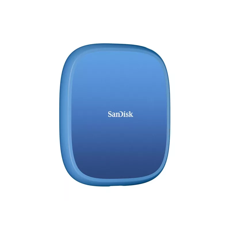 SanDisk Creator Phone ulkoinen kiintolevy MagSafe-yhteensopiva, SSD, 2TB, sininen, SDSSDE62C-2T00-G25