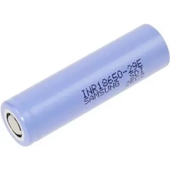 Uudelleenladattava Li-Ion 18650 akku Samsung INR18650-29E 3.6V 2900mAh Flat-Top