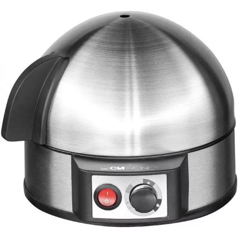 Clatronic EK 3321 munankeitin 7 munaa 400 W musta, ruostumaton teräs