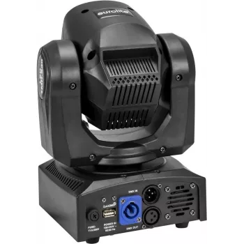 Moving Head -spotti EUROLITE TMH-S30 30W LED – lavavalaistuksen moving head, kompakti 30W-LED