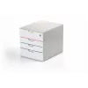 Durable VARICOLOR MIX 4 SAFE harmaa muovi 4 vetolaatikkoa
