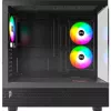 Montech XR Midi Tower, karkaistu lasi – musta