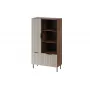 Kirjahylly Cama Meble ALMERA Cama 4, pähkinä/cashmere, 90×42×165 cm