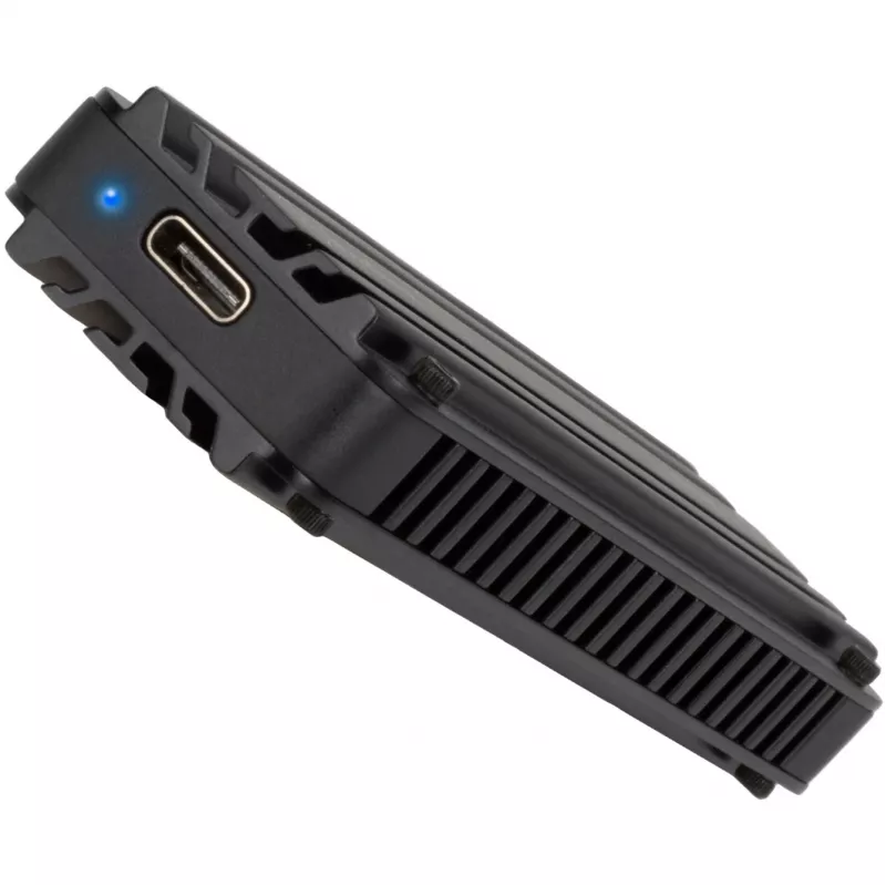 SSD-kotelo Silverstone MS12 musta M.2