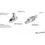 ShiverPeaks Cat.6A kaapeliliitin kaksoisliitäntä RJ45 BS08-01041