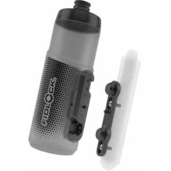 FIDLOCK TWIST juomapullo 600 ml polypropeeni musta harmaa